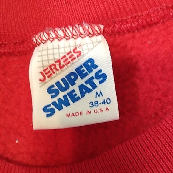 Hard Rock Cafe Tokyo Red Unisex Sweatshirt - size Medium - Picture 5 of 5